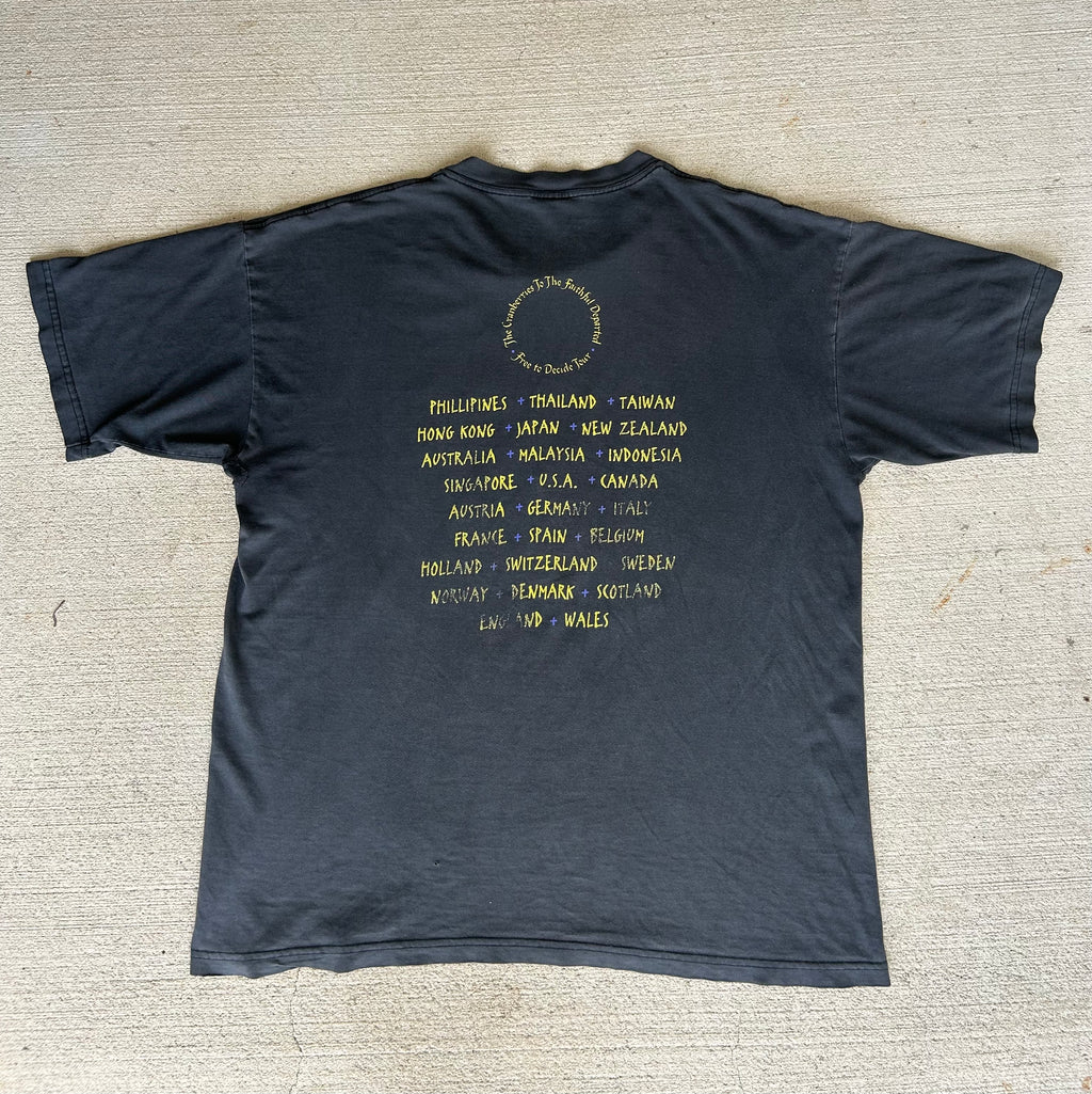 90’s The Cranberries Free to Decide Tour Tee XL
