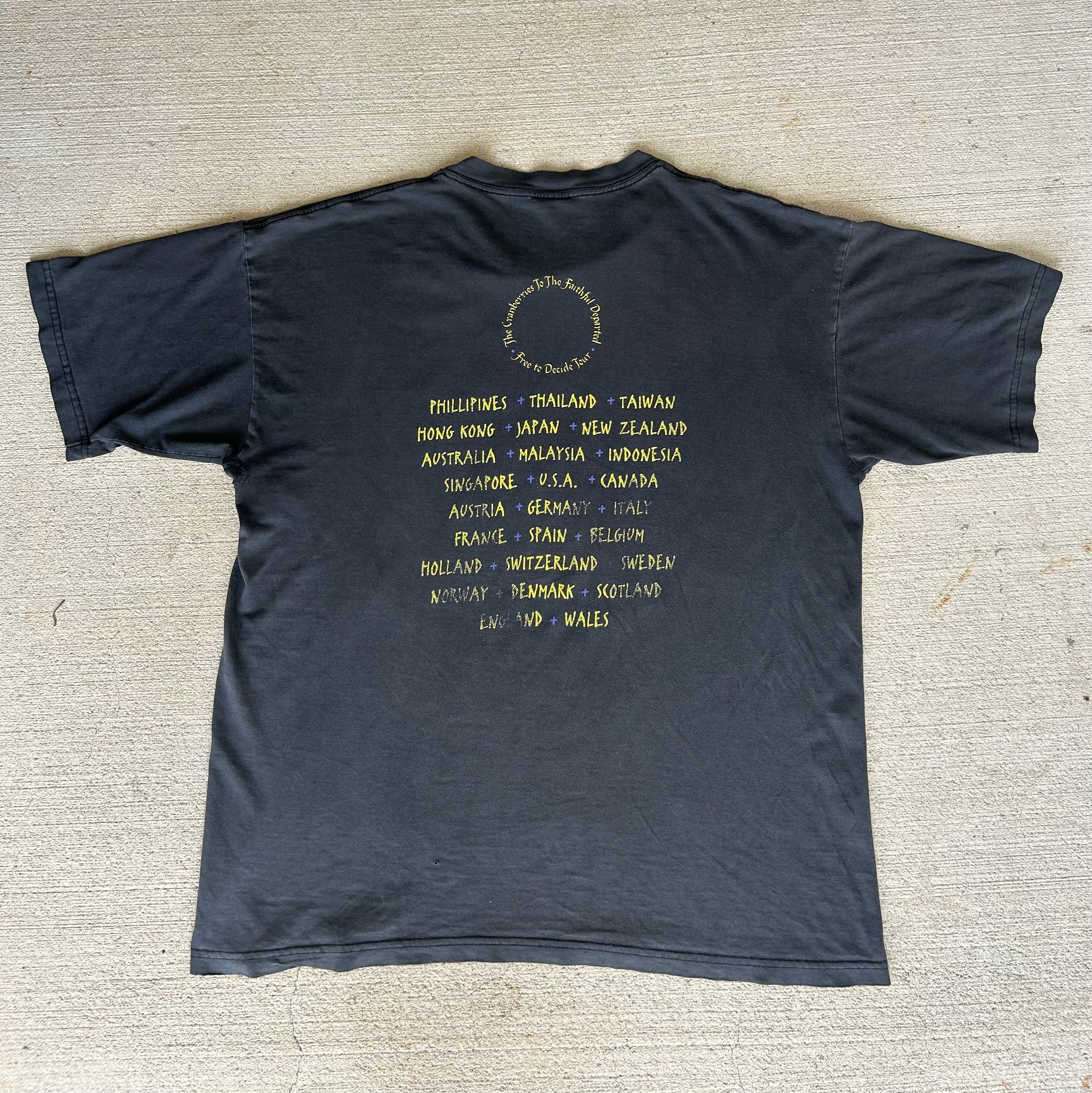 90’s The Cranberries Free to Decide Tour Tee XL