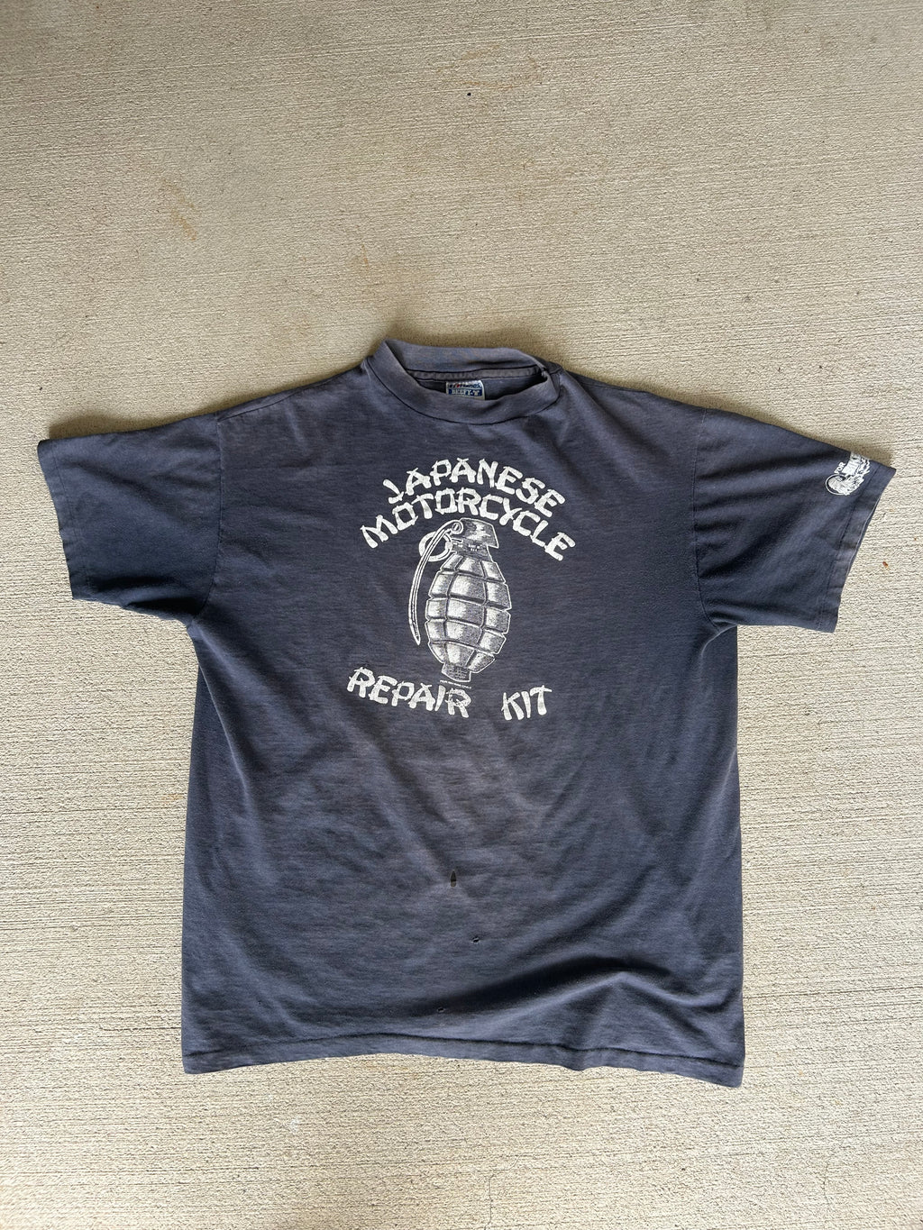 80’s Faded Japanese Repair Kit Tee XL