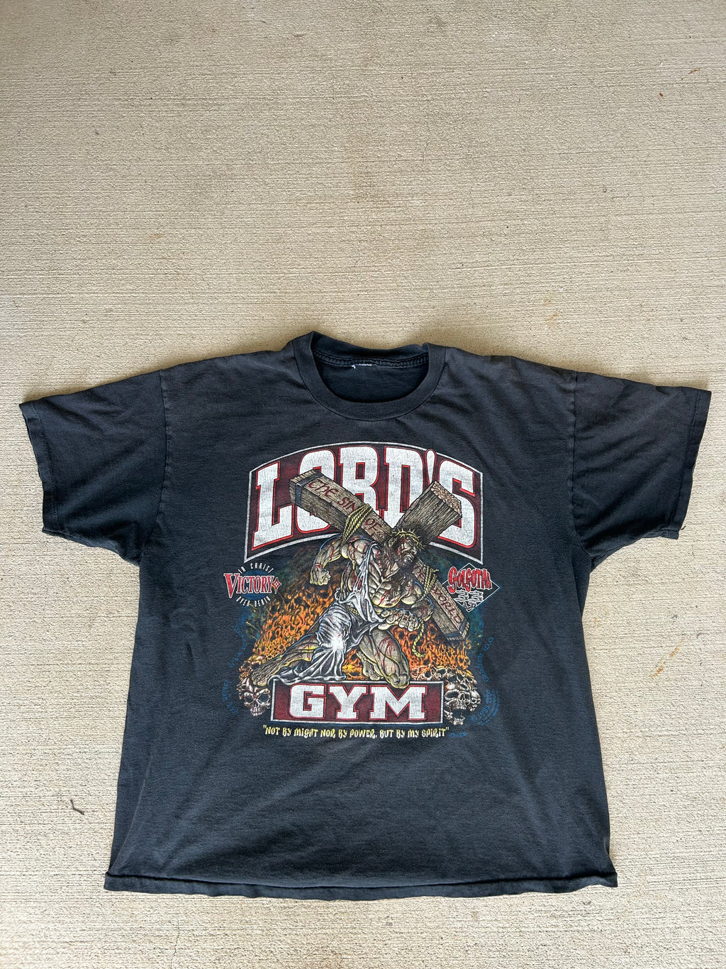 90s Faded Lords Gym Tee XL