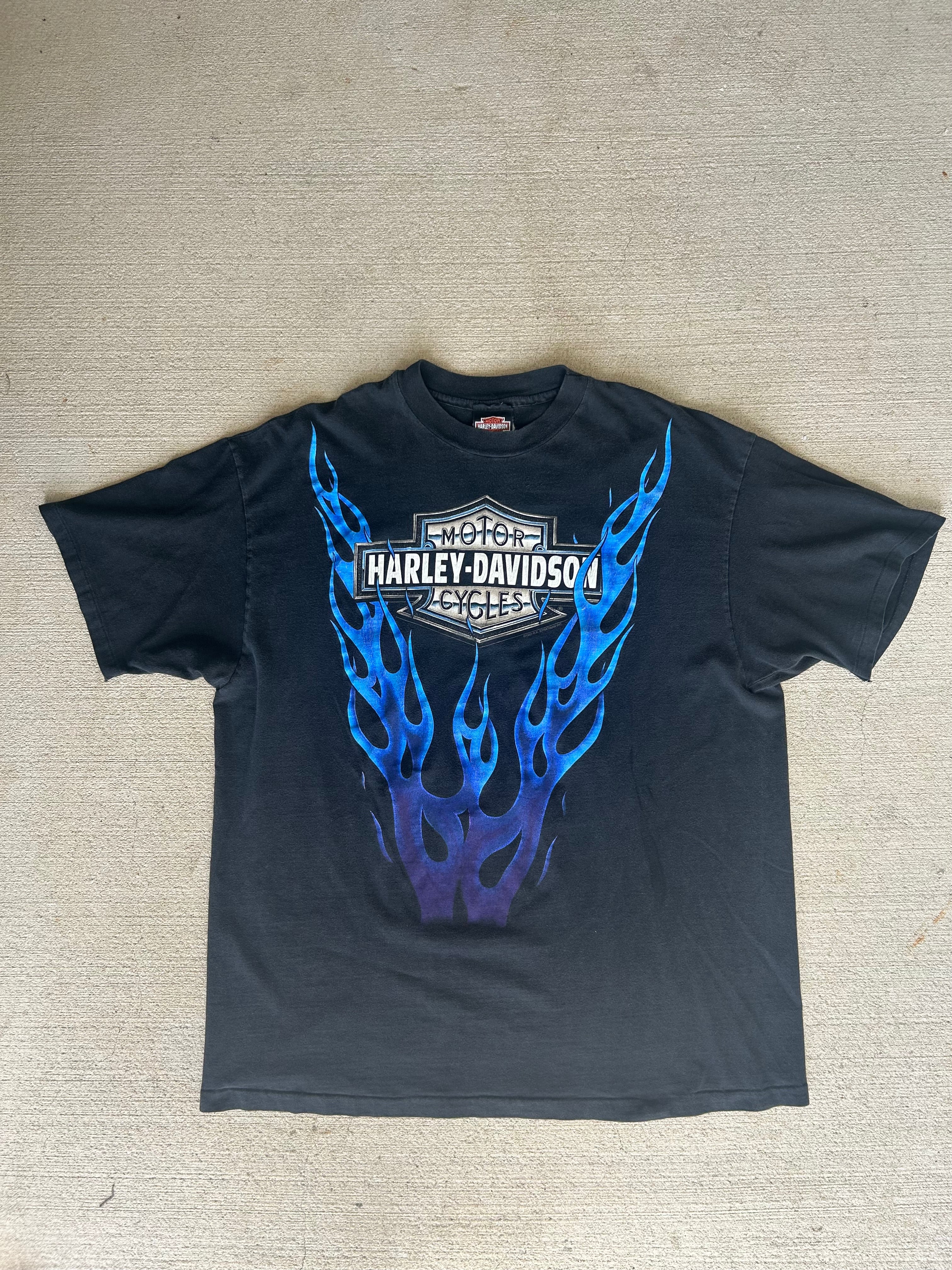 1993 Harley Davidson Rising Flames Tee XL