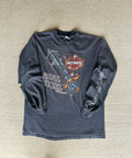 80’s Faded Harley Real Steel Longsleeve XL