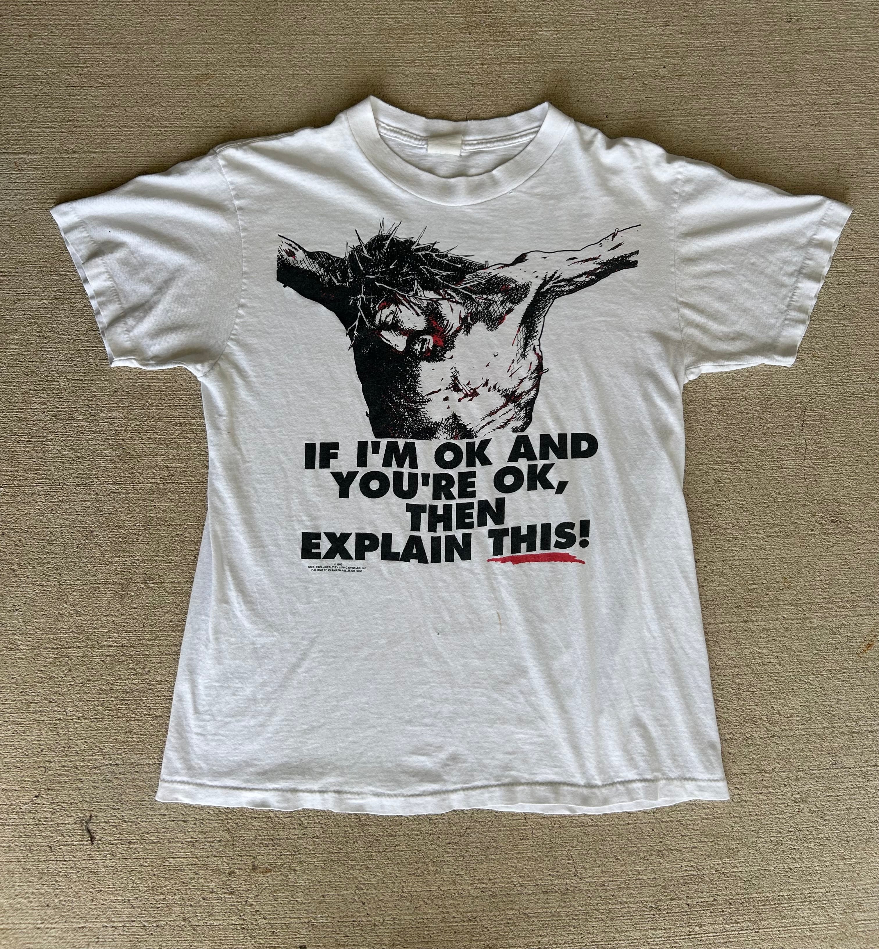 90’s Living Epistles Jesus Tee Large